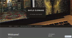 Desktop Screenshot of gayleclemans.com